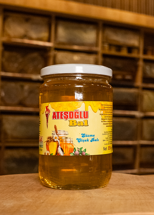 Ateşoğlu Ardahan Süzme Çiçek Balı